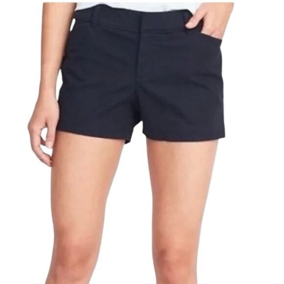 J. Crew Broken-In Chino Shorts Black Neutral Minimalist Size 0 - Picture 1 of 10
